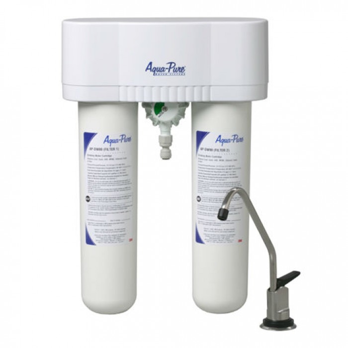 3M Aqua-Pure Under Sink Water Filter System AP-DWS1000 Reduc Dedicated Faucet 